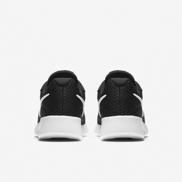 Women's Nike Tanjun Sneakers Black / White | NK935MUO