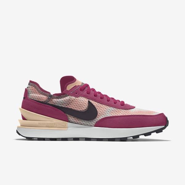 Women's Nike Waffle One By You Custom Sneakers Multicolor | NK812JPE