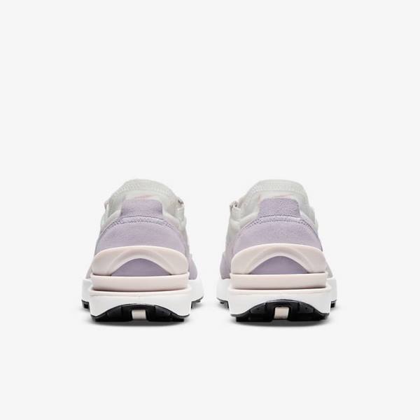 Women's Nike Waffle One Sneakers White / Light Pink | NK279XGN