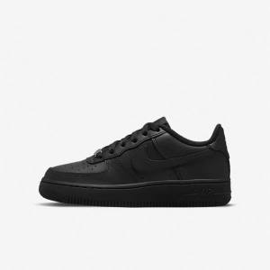 Kids' Nike Air Force 1 LE Older Sneakers Black | NK348AZL