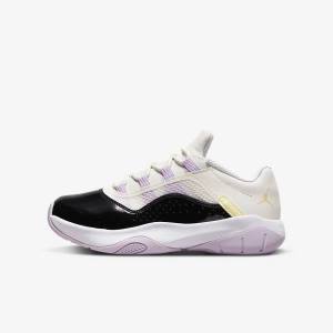 Kids' Nike Air Jordan 11 CMFT Low Older Sneakers Black | NK146JOQ