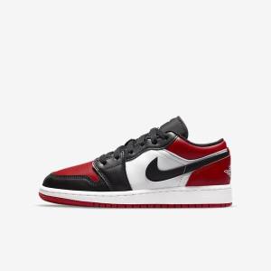 Kids' Nike Air Jordan 1 Low Older Sneakers Red / Black / White | NK016TWH