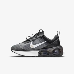 Kids' Nike Air Max 2021 Older Sneakers Black / Grey / White | NK839LCF