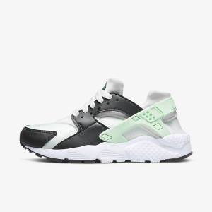 Kids' Nike Huarache Run Older Sneakers White / Mint | NK712BZR