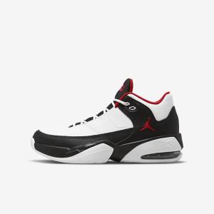 Kids' Nike Jordan Max Aura 3 Older Sneakers White / Black / Red | NK305XRS