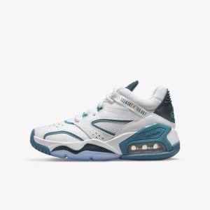 Kids' Nike Jordan Point Lane Older Sneakers White / Navy / Blue | NK264TGX