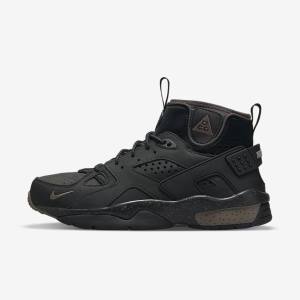 Men's Nike ACG Air Mowabb Sneakers Black / Olive Grey | NK125SVN