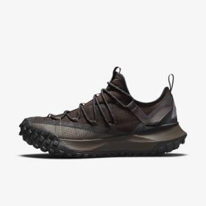 Men's Nike ACG Mountain Fly Low Sneakers Brown / Black | NK052JVX