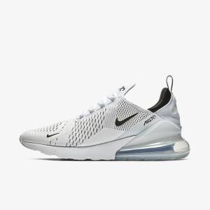 Men's Nike Air Max 270 Sneakers White / Black | NK073DJE