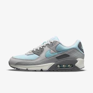 Men's Nike Air Max 90 Sneakers Grey / Platinum | NK375EPL