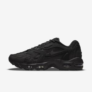 Men's Nike Air Max 96 2 Sneakers Black | NK618JGL