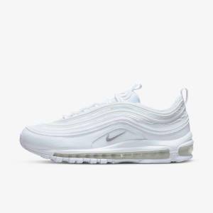 Men's Nike Air Max 97 Sneakers White / Black / Grey | NK054TFN