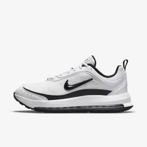 Men's Nike Air Max AP Sneakers White / Light Red / Black | NK437SLK