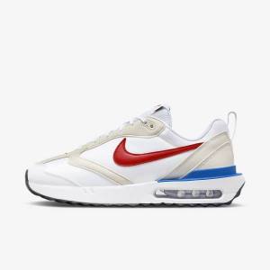 Men's Nike Air Max Dawn Sneakers White / Blue / Black / Red | NK270YHS