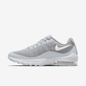 Men's Nike Air Max Invigor Sneakers Grey / White | NK604VAR