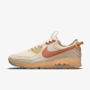 Men's Nike Air Max Terrascape 90 Sneakers White / Orange / Pink / Yellow | NK132WLG