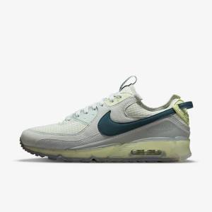 Men's Nike Air Max Terrascape 90 Sneakers Grey / Light Green / Dark Turquoise Green | NK967ORT