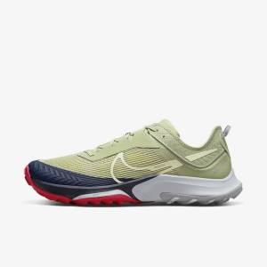 Men's Nike Air Zoom Terra Kiger 8 Trail Running Shoes Olive / Light Beige / Obsidian | NK910AMQ