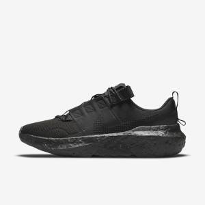 Men's Nike Crater Impact Sneakers Black | NK017EYO