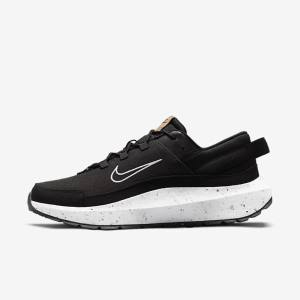 Men's Nike Crater Remixa Sneakers Black / Dark Grey / White | NK460SNC