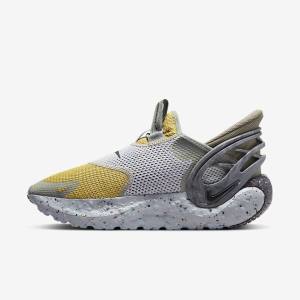 Men's Nike Glide FlyEase Sneakers Yellow / Grey / Black | NK253DSE