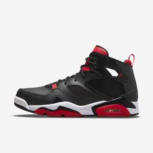 Men's Nike Jordan Flight Club 91 Sneakers Black / Red / White | NK796STZ