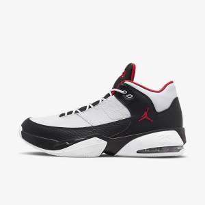 Men's Nike Jordan Max Aura 3 Sneakers White / Black / Red | NK940RWE