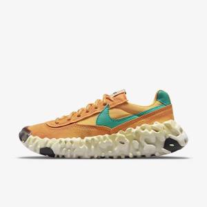 Men's Nike OverBreak SP Sneakers Gold / Gold / Green | NK124GEX