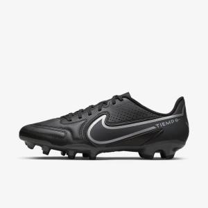 Men's Nike Tiempo Legend 9 Club MG Multi-Ground Football Shoes Black / Dark Grey | NK324EFV