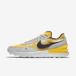 Men's Nike Waffle One By You Custom Sneakers Multicolor | NK579WIG