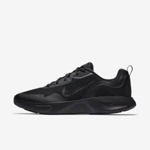 Men's Nike Wearallday Sneakers Black | NK598QJE