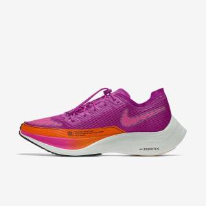 Men's Nike ZoomX Vaporfly NEXT% 2 By You Road Racing Running Shoes Multicolor | NK416TIJ