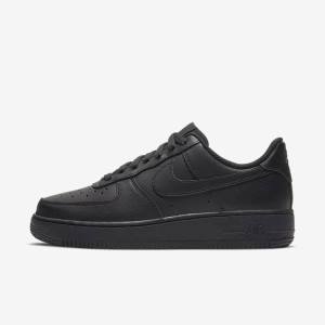 Women's Nike Air Force 1 07 Sneakers Black | NK682KOF