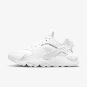 Women's Nike Air Huarache Sneakers White / Platinum | NK153QXY