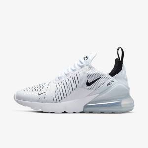 Women's Nike Air Max 270 Sneakers White / Black | NK960IKG