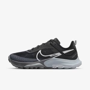 Women's Nike Air Zoom Terra Kiger 8 Trail Running Shoes Black / Dark Grey / Platinum | NK278IHE