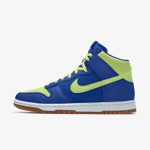 Women's Nike Dunk High By You Custom Sneakers Multicolor | NK928TWQ