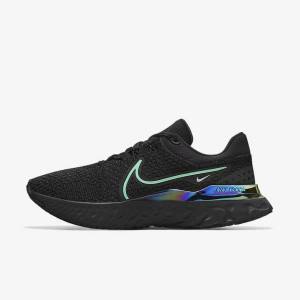 Women's Nike React Infinity Run 3 By You Custom Road Running Shoes Black | NK837MGK