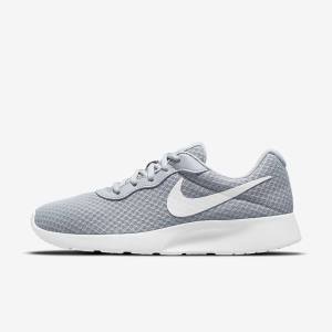 Women's Nike Tanjun Sneakers Grey / Black / White | NK610QTV