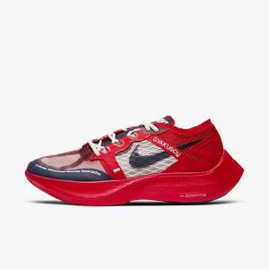 Women's Nike ZoomX Vaporfly Next% x Gyakusou Sneakers Red / Blue | NK497NBP